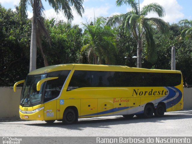 Viação Nordeste 1705 na cidade de Fortaleza, Ceará, Brasil, por Ramon Barbosa do Nascimento. Número da foto: #5401683.