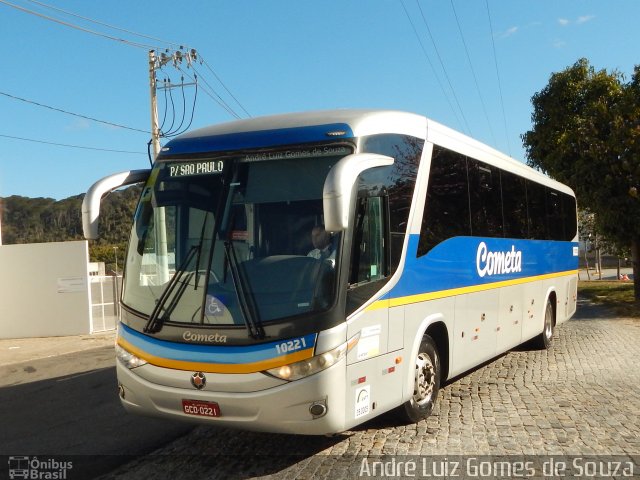 Viação Cometa 10221 na cidade de Juiz de Fora, Minas Gerais, Brasil, por André Luiz Gomes de Souza. ID da foto: 5402544.