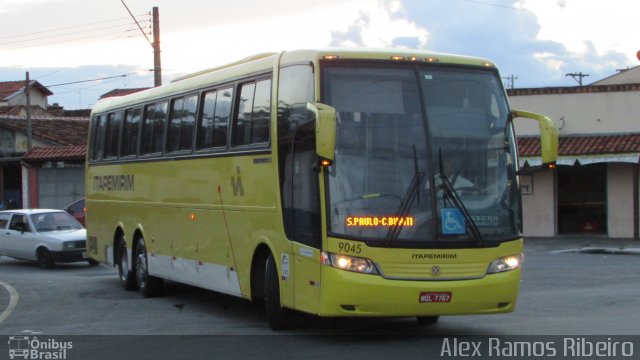 Viação Itapemirim 9045 na cidade de Taubaté, São Paulo, Brasil, por Alex Ramos Ribeiro. ID da foto: 5402853.