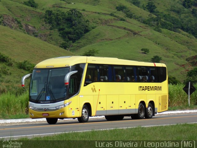 Viação Itapemirim 60515 na cidade de Leopoldina, Minas Gerais, Brasil, por Lucas Oliveira. Número da foto: #5402122.