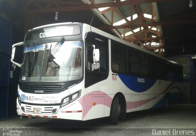 Transportes Coronado 16-5 na cidade de Merced, San José, San José, Costa Rica, por Daniel Brenes. ID da foto: 5402784.