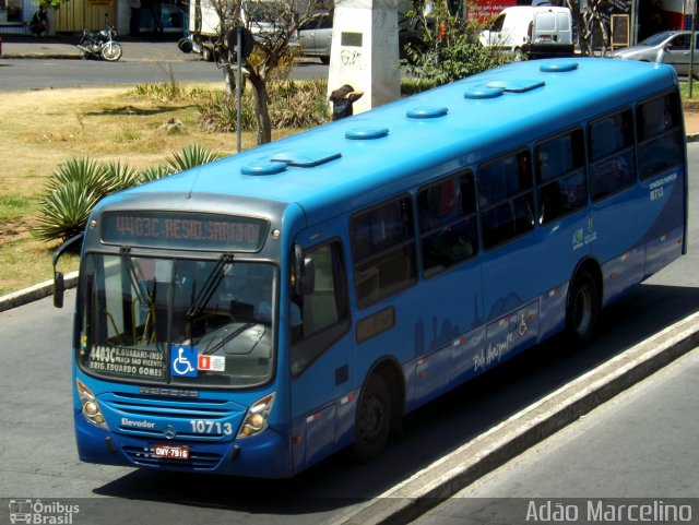 Pampulha Transportes > Plena Transportes 10713 na cidade de Belo Horizonte, Minas Gerais, Brasil, por Adão Raimundo Marcelino. ID da foto: 5402356.