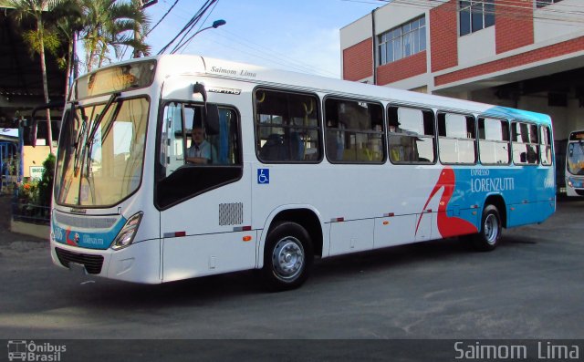 Expresso Lorenzutti 606 na cidade de Vila Velha, Espírito Santo, Brasil, por Saimom  Lima. ID da foto: 5402202.