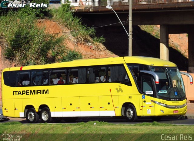 Viação Itapemirim 60687 na cidade de Belo Horizonte, Minas Gerais, Brasil, por César Ônibus. Número da foto: #5401930.