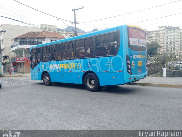 FAOL - Friburgo Auto Ônibus 111 na cidade de Nova Friburgo, Rio de Janeiro, Brasil, por Eryan Raphael. ID da foto: 5401093.