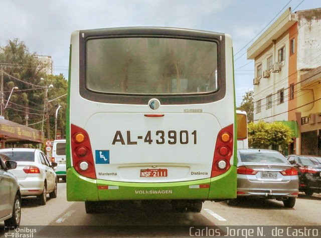 Auto Viação Monte Cristo AL-43901 na cidade de Belém, Pará, Brasil, por Carlos Jorge N.  de Castro. ID da foto: 5401364.