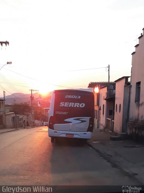 Viação Serro 26013 na cidade de Congonhas, Minas Gerais, Brasil, por Gleydson Willian Silva Paula. Número da foto: #5402684.
