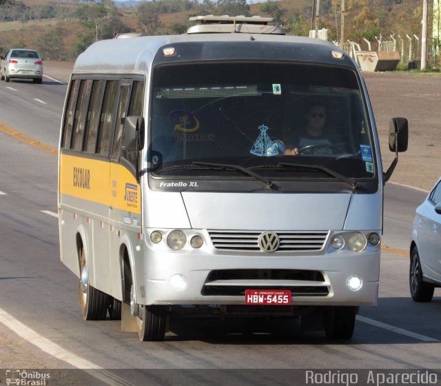 Sudeste Transporte e Turismo 5455 na cidade de Conselheiro Lafaiete, Minas Gerais, Brasil, por Rodrigo  Aparecido. Número da foto: #5404462.