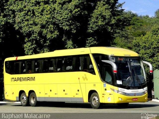 Viação Itapemirim 60559 na cidade de São Paulo, São Paulo, Brasil, por Raphael Malacarne. ID da foto: 5402930.