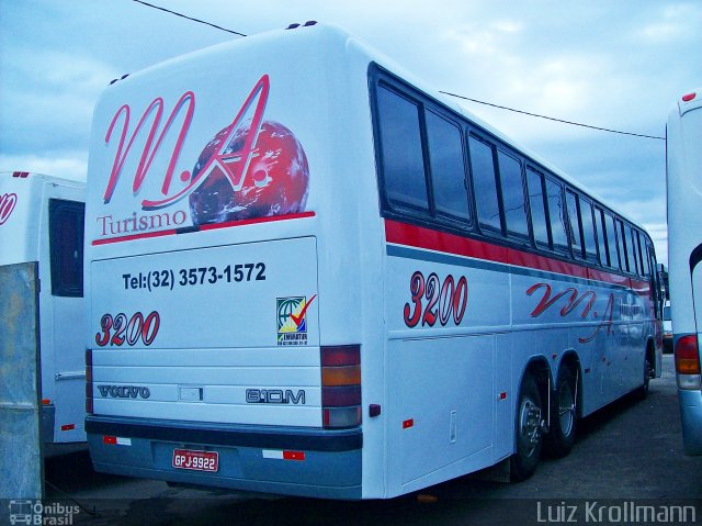 MA Turismo 3200 na cidade de Juiz de Fora, Minas Gerais, Brasil, por Luiz Krolman. Número da foto: #5403294.