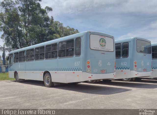 Transportes Santa Maria 637 na cidade de Pelotas, Rio Grande do Sul, Brasil, por Felipe Ferreira Ribeiro. Número da foto: #5404807.
