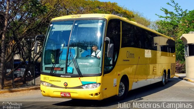 Viação Itapemirim 8823 na cidade de São Paulo, São Paulo, Brasil, por Julio Medeiros. Número da foto: #5404945.