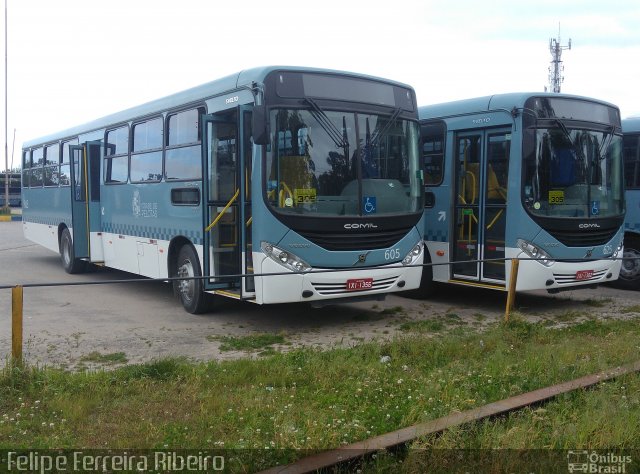 Transportes Santa Maria 605 na cidade de Pelotas, Rio Grande do Sul, Brasil, por Felipe Ferreira Ribeiro. Número da foto: #5404699.