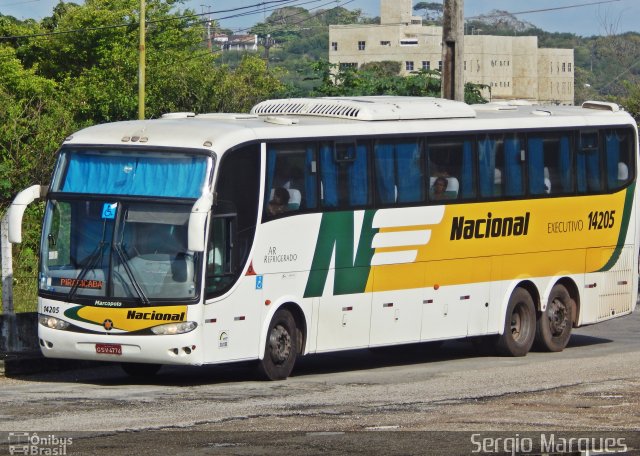 Viação Nacional 14205 na cidade de Aracaju, Sergipe, Brasil, por Sergio Marques . Número da foto: #5403433.