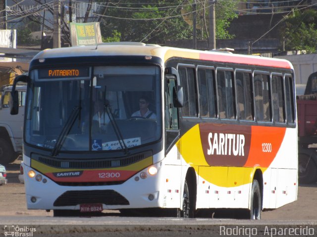 Saritur - Santa Rita Transporte Urbano e Rodoviário 12300 na cidade de Conselheiro Lafaiete, Minas Gerais, Brasil, por Rodrigo  Aparecido. Número da foto: #5403533.
