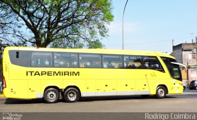 Viação Itapemirim 60631 na cidade de São Paulo, São Paulo, Brasil, por Rodrigo Coimbra. Número da foto: #5404555.