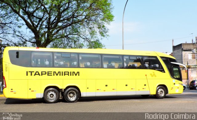 Viação Itapemirim 60631 na cidade de São Paulo, São Paulo, Brasil, por Rodrigo Coimbra. ID da foto: 5404555.