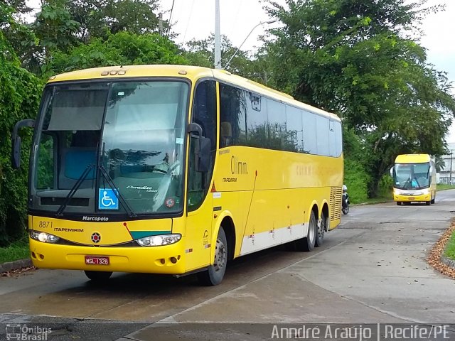 Viação Itapemirim 8871 na cidade de Recife, Pernambuco, Brasil, por André Luiz Araujo Silva. ID da foto: 5406483.