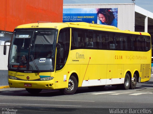 Viação Itapemirim 8823 na cidade de Rio de Janeiro, Rio de Janeiro, Brasil, por Wallace Barcellos. Número da foto: #5407261.