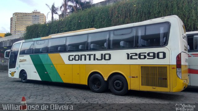 Empresa Gontijo de Transportes 12690 na cidade de Belo Horizonte, Minas Gerais, Brasil, por Willian José de Oliveira. ID da foto: 5406646.