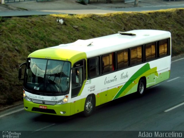 Circuito Verde 3470 na cidade de Belo Horizonte, Minas Gerais, Brasil, por Adão Raimundo Marcelino. ID da foto: 5406979.