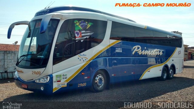 Primotur Transportes e Turismo 21400 na cidade de São Paulo, São Paulo, Brasil, por EDUARDO - SOROCABUS. Número da foto: #5405679.