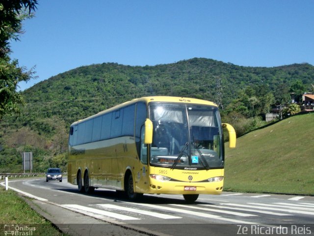 Viação Itapemirim 5805 na cidade de Petrópolis, Rio de Janeiro, Brasil, por Zé Ricardo Reis. ID da foto: 5463491.