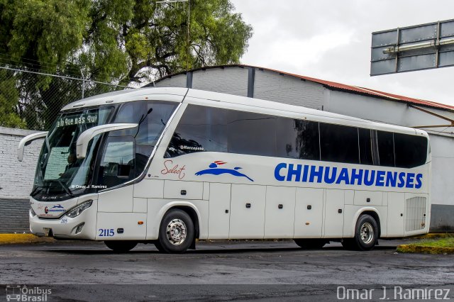 Transportes Chihuahuenses 2115 na cidade de Gustavo A. Madero, Ciudad de México, México, por Omar Ramírez Thor2102. Número da foto: #5464422.