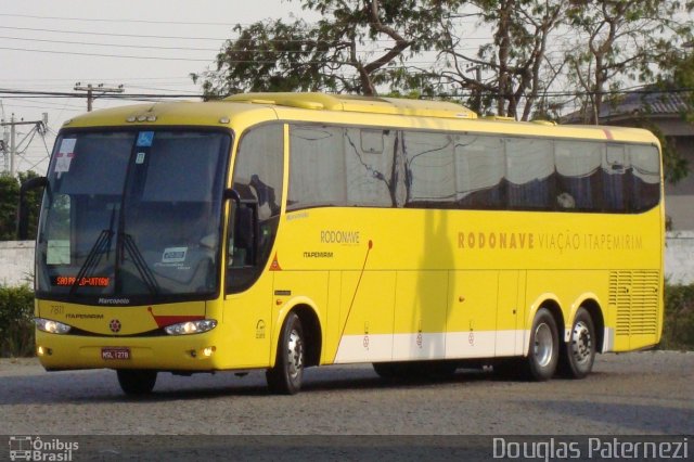 Viação Itapemirim 7811 na cidade de Campos dos Goytacazes, Rio de Janeiro, Brasil, por Douglas Paternezi. Número da foto: #5464178.
