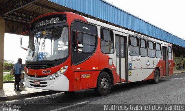 Itajaí Transportes Coletivos 2958 na cidade de Campinas, São Paulo, Brasil, por Matheus Gabriel dos Santos. Número da foto: #5463534.