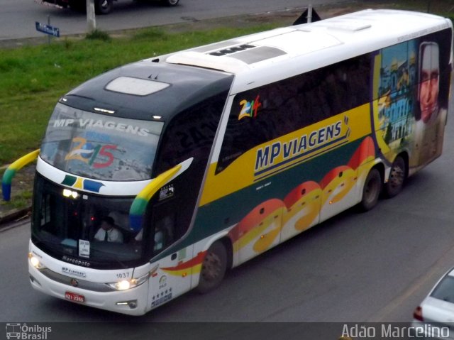 MP Viagens 1037 na cidade de Belo Horizonte, Minas Gerais, Brasil, por Adão Raimundo Marcelino. ID da foto: 5464281.