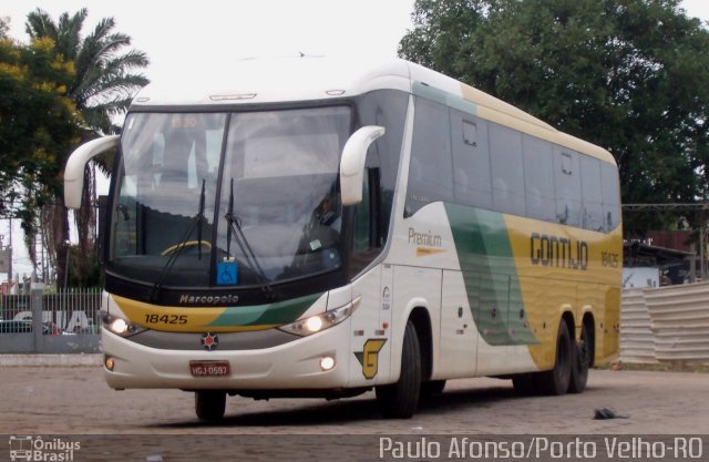 Empresa Gontijo de Transportes 18425 na cidade de Porto Velho, Rondônia, Brasil, por Afonso de Sousa. ID da foto: 5462725.