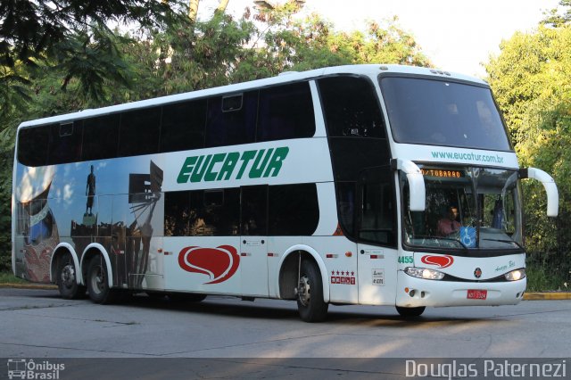 Eucatur - Empresa União Cascavel de Transportes e Turismo 4455 na cidade de São Paulo, São Paulo, Brasil, por Douglas Paternezi. Número da foto: #5464165.