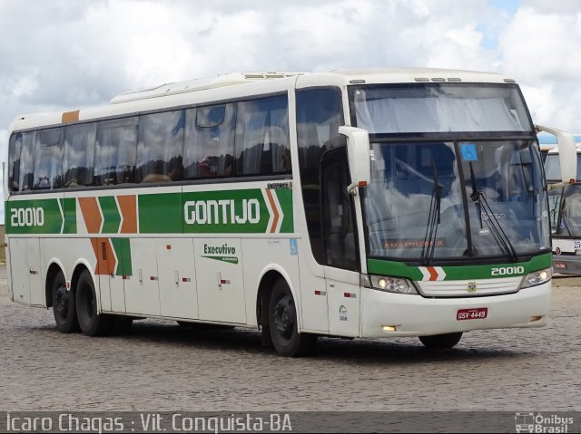 Empresa Gontijo de Transportes 20010 na cidade de Vitória da Conquista, Bahia, Brasil, por Ícaro Chagas. Número da foto: #5464466.