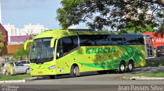 Viação Garcia 7309 na cidade de Mogi das Cruzes, São Paulo, Brasil, por Jean Passos Silva. ID da foto: 5464265.