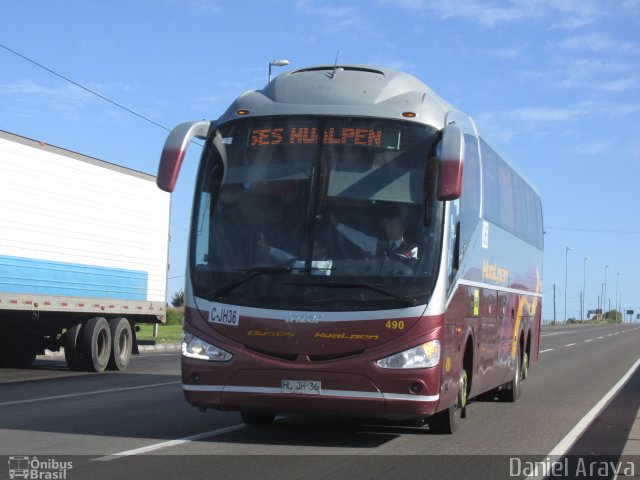 Buses Hualpén 490 na cidade de , por Araya Daniel . Número da foto: #5463478.
