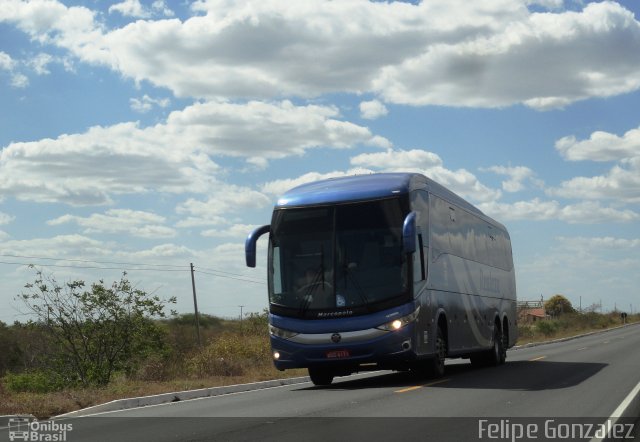 Realeza Bus Service 1428 na cidade de Açu, Rio Grande do Norte, Brasil, por Felipe Gonzalez. ID da foto: 5486736.