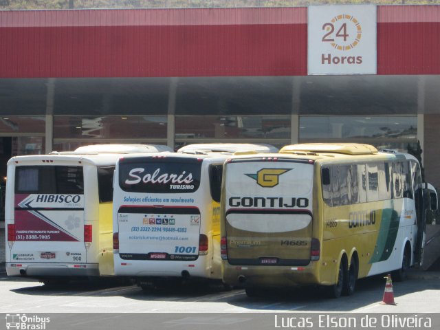 Empresa Gontijo de Transportes 14685 na cidade de Pouso Alegre, Minas Gerais, Brasil, por Lucas Elson de Oliveira. Número da foto: #5487336.