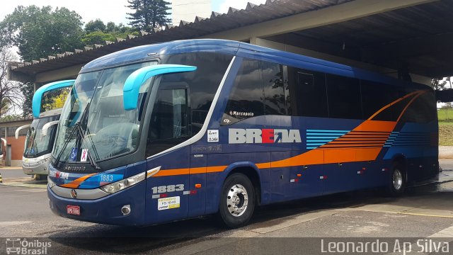 Breda Transportes e Serviços 1883 na cidade de Araraquara, São Paulo, Brasil, por Leonardo Aparecido da Silva. ID da foto: 5485643.