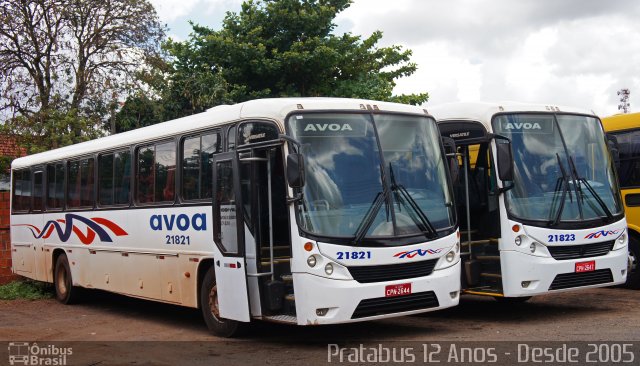 AVOA - Auto Viação Ourinhos Assis 21821 na cidade de Ourinhos, São Paulo, Brasil, por Cristiano Soares da Silva. Número da foto: #5486938.