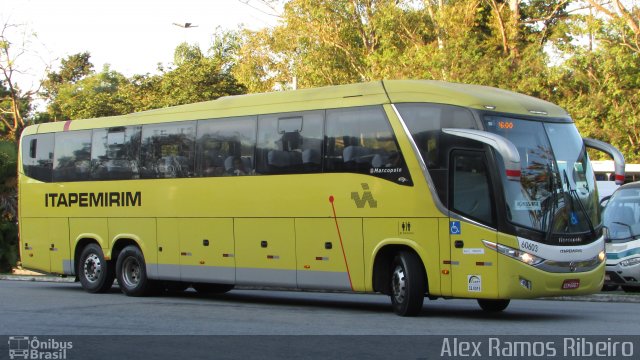 Viação Itapemirim 60603 na cidade de Taubaté, São Paulo, Brasil, por Alex Ramos Ribeiro. Número da foto: #5487615.