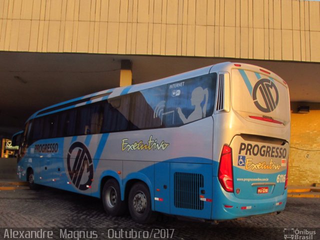 Auto Viação Progresso 6116 na cidade de Caruaru, Pernambuco, Brasil, por Alexandre  Magnus. Número da foto: #5489355.