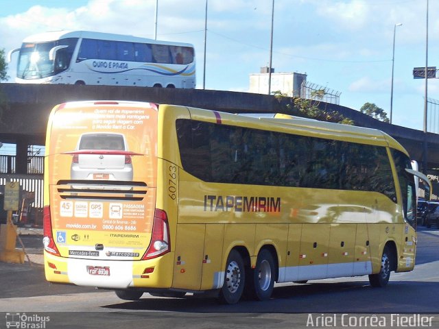 Viação Itapemirim 60763 na cidade de Porto Alegre, Rio Grande do Sul, Brasil, por Ariel Corrêa Fiedler. Número da foto: #5488595.