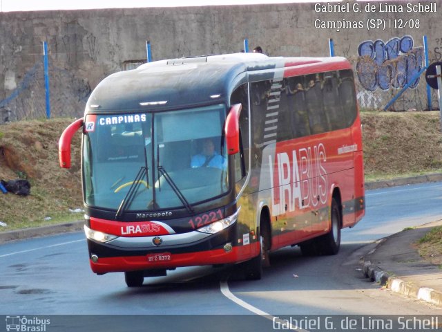 Lirabus 12221 na cidade de Campinas, São Paulo, Brasil, por Gabriel Giacomin de Lima. Número da foto: #5492277.