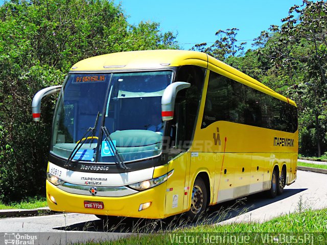 Viação Itapemirim 60813 na cidade de Petrópolis, Rio de Janeiro, Brasil, por Victor Henrique. ID da foto: 5492385.