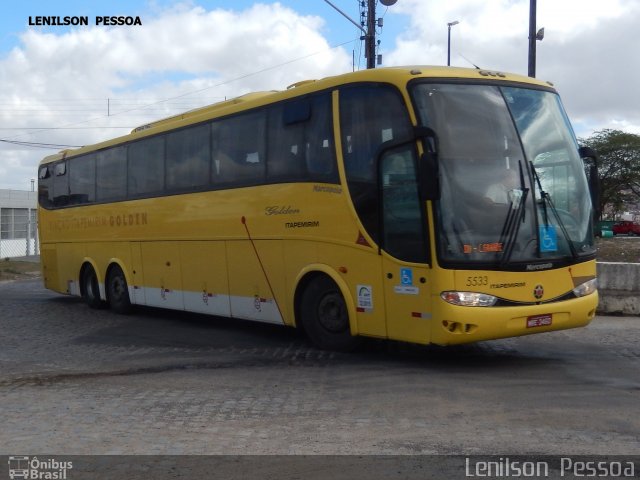 Viação Itapemirim 5533 na cidade de Caruaru, Pernambuco, Brasil, por Lenilson da Silva Pessoa. ID da foto: 5490554.