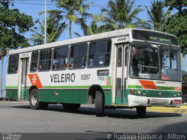 Auto Viação Veleiro 8297 na cidade de Maceió, Alagoas, Brasil, por Rodrigo Fonseca. ID da foto: 5491601.