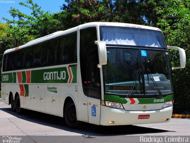 Empresa Gontijo de Transportes 21150 na cidade de São Paulo, São Paulo, Brasil, por Rodrigo Coimbra. ID da foto: 5491567.