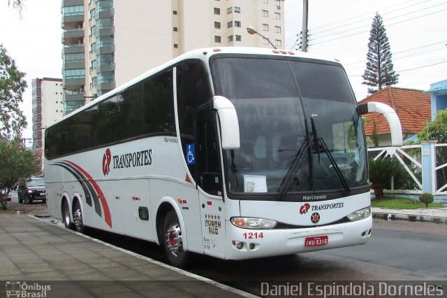 GP Transportes 1214 na cidade de Tramandaí, Rio Grande do Sul, Brasil, por Daniel Espindola Dorneles. Número da foto: #5492247.