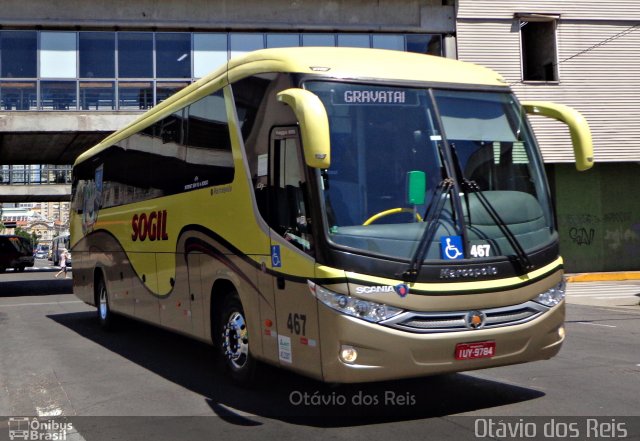 SOGIL - Sociedade de Ônibus Gigante Ltda. 467 na cidade de Porto Alegre, Rio Grande do Sul, Brasil, por Otávio dos Reis . Número da foto: #5492443.